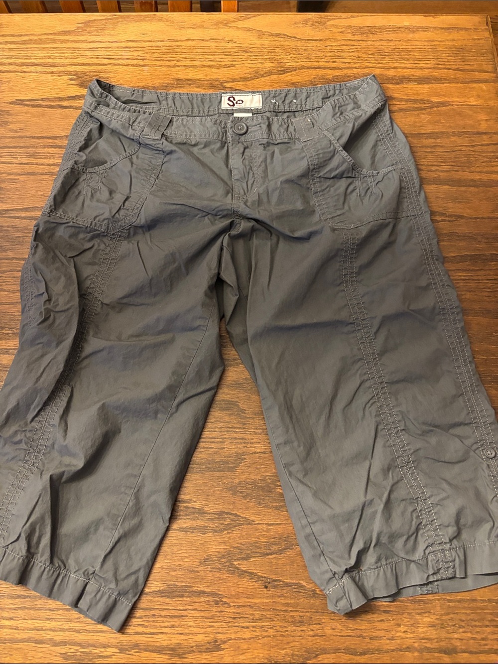 SO Gray Casual Utility Pants